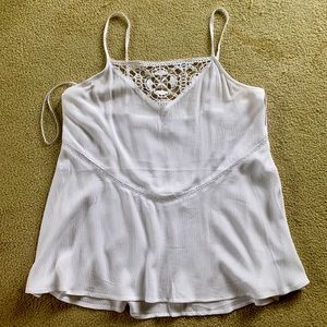 NWOT Express white cami blouse